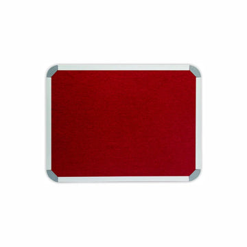 Parrot Info Board Aluminium Frame 600x450mm Burgandy - image 01