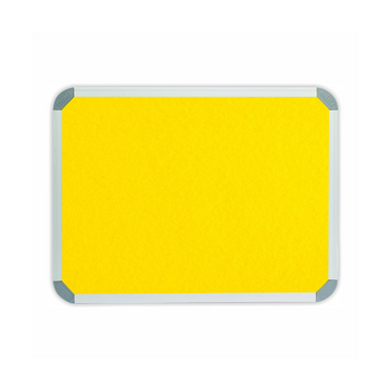 Image of Info Board Aluminium Frame 600*450Mm Yellow