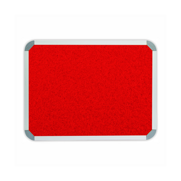 Image of Info Board Aluminium Frame 900*600Mm Red