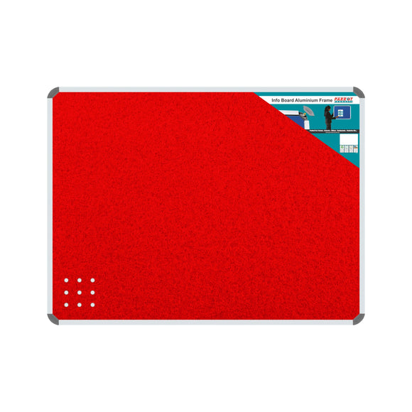 Parrot Info Board Aluminium Frame 900x600mm Red - image 04