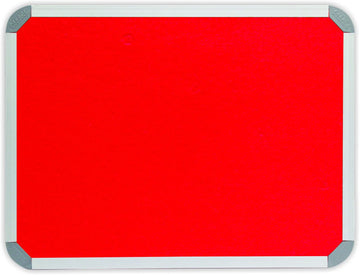 Parrot Info Board Aluminium Frame 1200x900mm Red - image 01