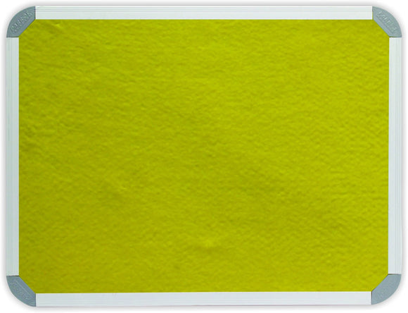 Parrot Info Board Aluminium Frame 1200x900mm Yellow - image 01