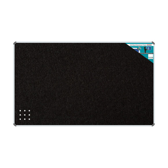 Parrot Info Board Aluminium Frame 1500x900mm Black - image 02