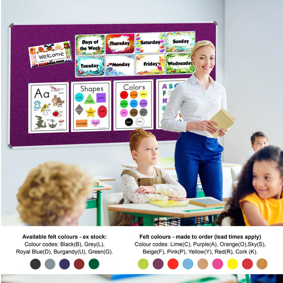 Parrot Info Board Aluminium Frame 1500x900mm Black - image 04
