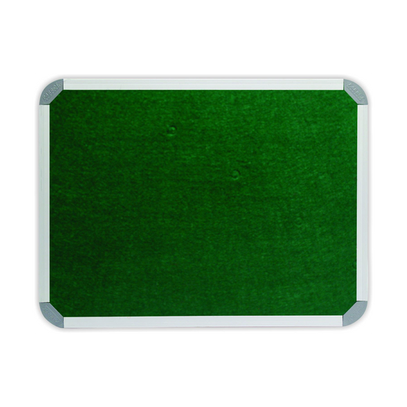 Image of Info Board Aluminium Frame 1500*900Mm Green