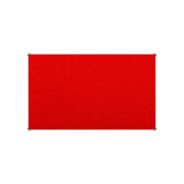 Image of Info Board Aluminium Frame 1500*900Mm Red