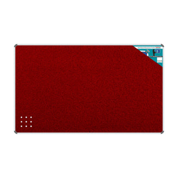 Parrot Info Board Aluminium Frame 1500x900mm Burgandy - image 01