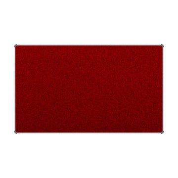 Parrot Info Board Aluminium Frame 1500x900mm Burgandy - image 02