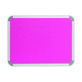 Image of Info Board Aluminium Frame 1800*1200Mm Pink
