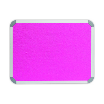 Image of Info Board Aluminium Frame 1800*1200Mm Pink