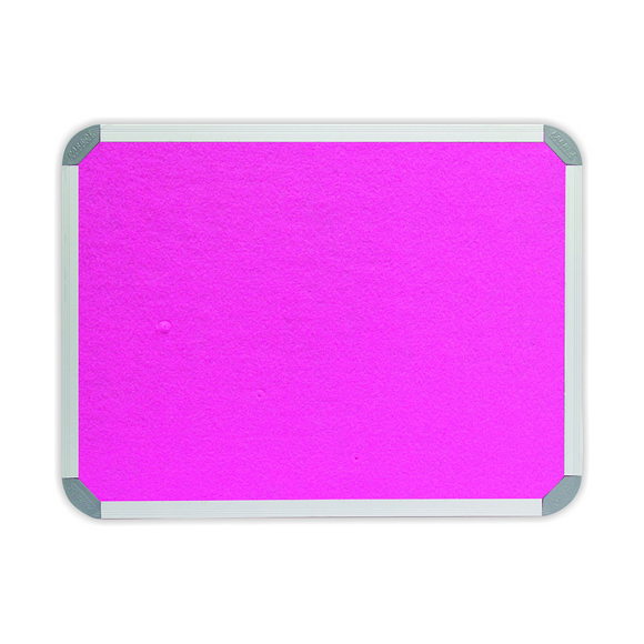 Image of Info Board Aluminium Frame 1800*1200Mm Pink