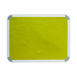 Image of Info Board Aluminium Frame 1800*1200Mm Yellow