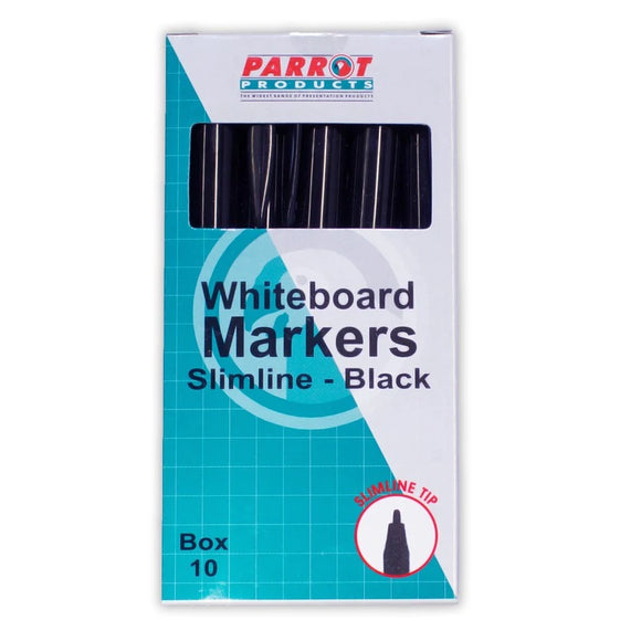 Parrot Marker Whiteboard S/Line Box 10 Black - image 05