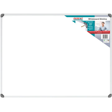 Parrot Whiteboard Slimline Non Magnetic 1200x900mm - image 01