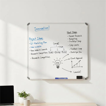 Parrot Whiteboard Magnetic 600x450mm - image 02