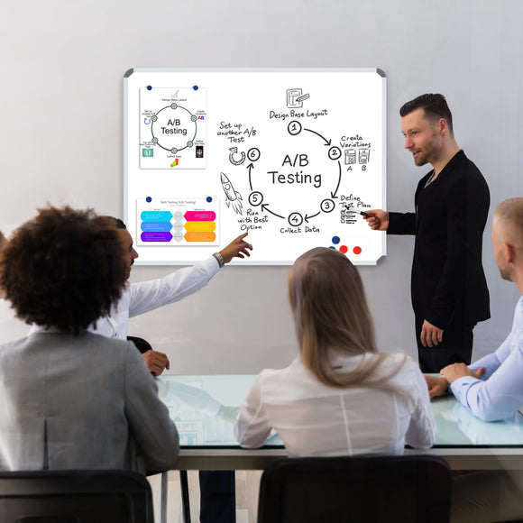 Parrot Whiteboard Magnetic 600x450mm - image 13