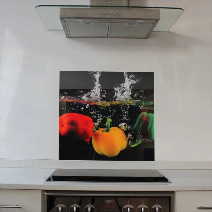 Parrot Decorative Glass Wall Tile 598X650X6mm Peppers - image 06