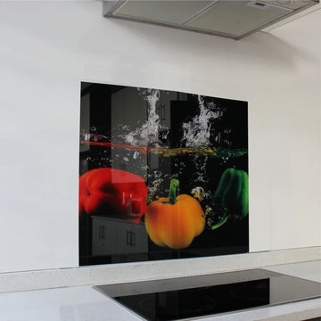 Parrot Decorative Glass Wall Tile 598X650X6mm Peppers - image 01