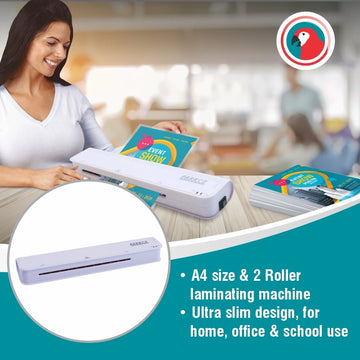 Parrot Laminating Machine 2 Roller A4 400mm/Min - image 02