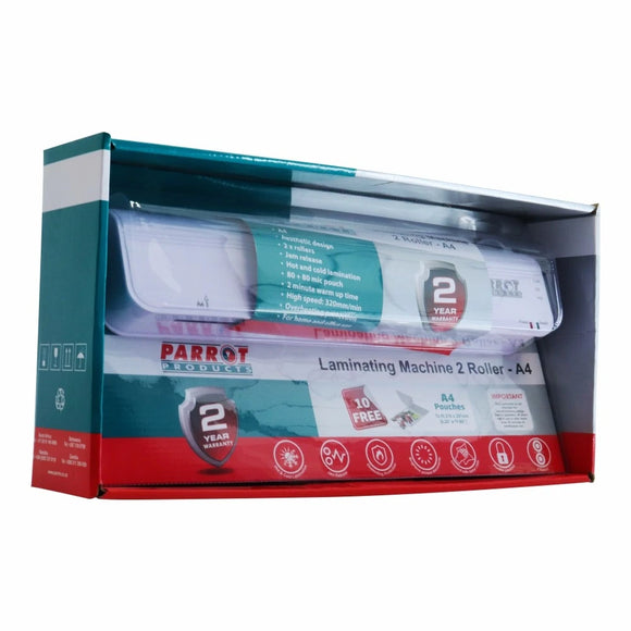 Parrot Laminating Machine 2 Roller A4 400mm/Min Retail - image 06