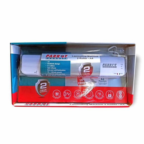 Parrot Laminating Machine 2 Roller A4 400mm/Min Retail - image 07
