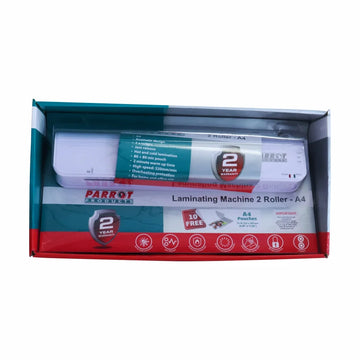Parrot Laminating Machine 2 Roller A4 400mm/Min Retail - image 01