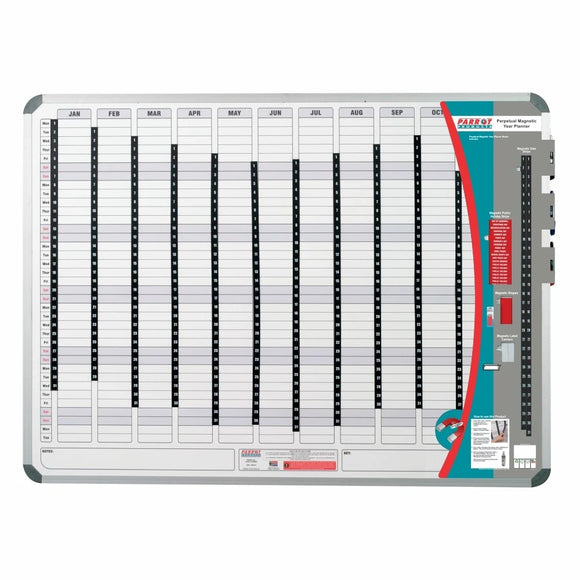 Parrot Year Planner Magnetic 1500x1200mm - image 01