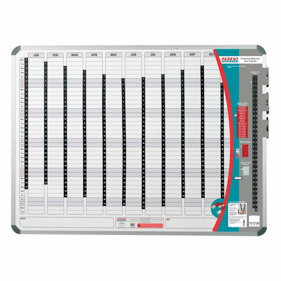 Parrot Year Planner Magnetic 1500x1200mm - image 01