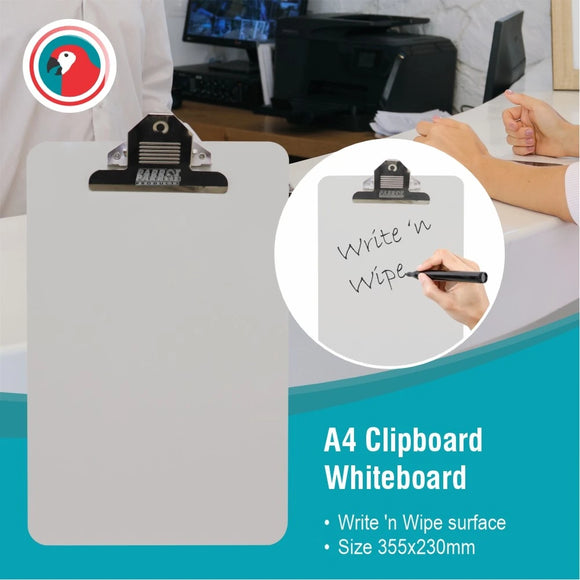 Parrot Clipboard 355x230mm White A4 - image 03