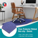 Parrot Floor Protector Ribbed Non Slip 1200 X 850 X 5.5mm Denim - image 04