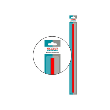 Image of Magnetic Flexible Strips 1000*20Mm Red