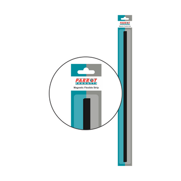 Image of Magnetic Flexible Strips 1000*15Mm Black