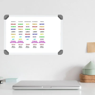 Parrot Whiteboard Slimline Magnetic 300x450mm - image 02