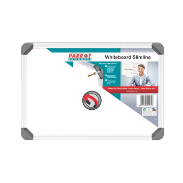 Parrot Whiteboard Slimline Magnetic 300x450mm - image 01