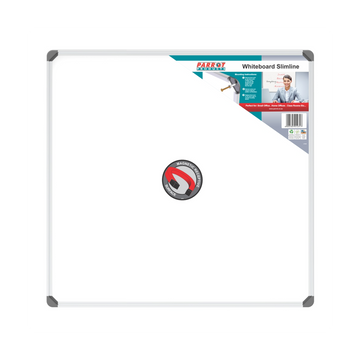 Image of Whiteboard Slimline Magnetic 900*900Mm