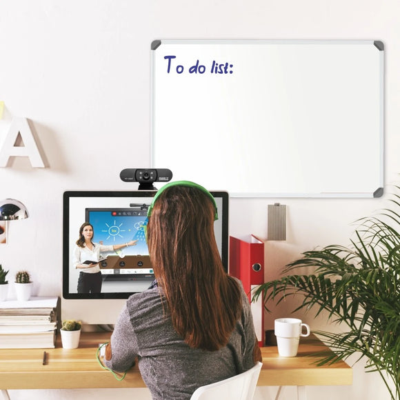 Parrot Whiteboard Slimline Magnetic 900x900mm - image 01