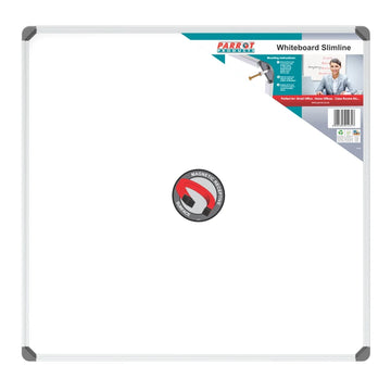 Parrot Whiteboard Slimline Magnetic 900x900mm - image 01
