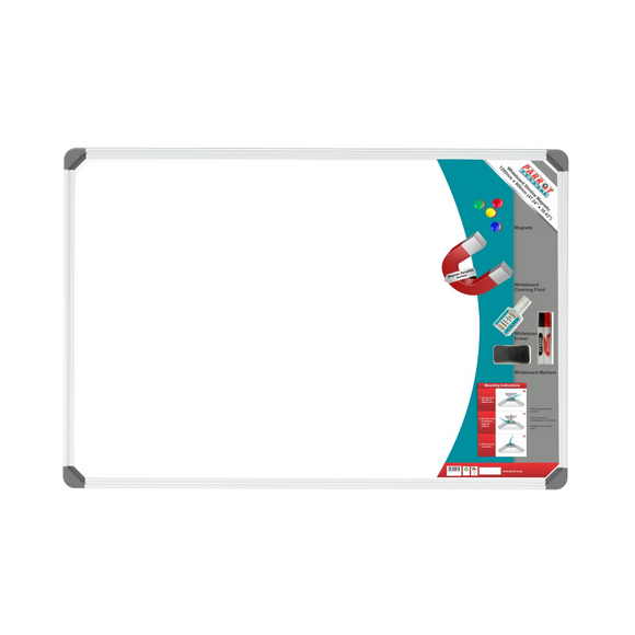 Image of Whiteboard Slimline Magnetic 1200*900Mm Retail