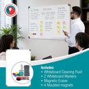 Parrot Whiteboard Slimline Magnetic 1200x900mm Retail - image 01