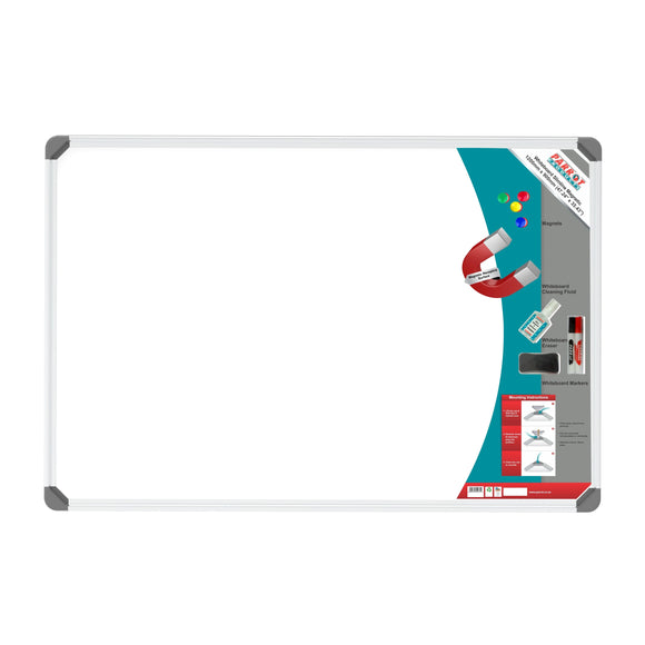 Parrot Whiteboard Slimline Magnetic 1200x900mm Retail - image 03