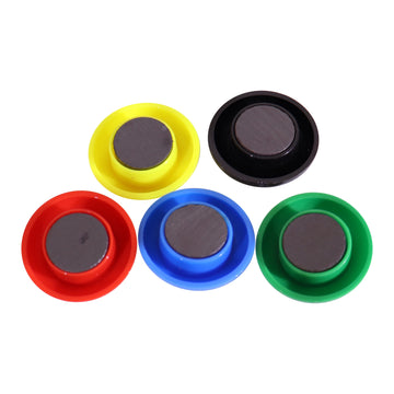 Parrot Magnets Circle 30mm (5/Card) Assorted - image 02