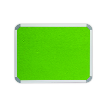 Image of Info Board Aluminium Frame 1200*900Mm Lime Green