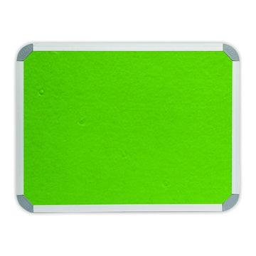 Parrot Info Board Aluminium Frame 1200x900mm Lime Green - image 01