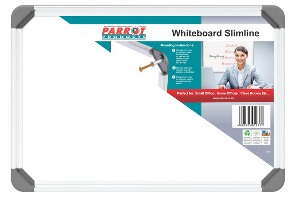 Parrot Whiteboard Slimline Non Magnetic 300x450mm - image 02