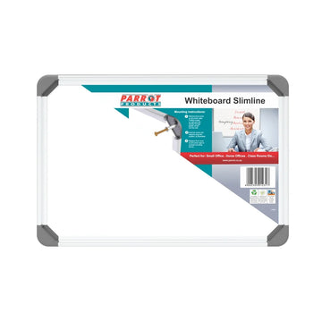 Parrot Whiteboard Slimline Non Magnetic 300x450mm - image 01