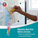Parrot Magnets Map Pins 36mm (2/Card) Assorted - image 03