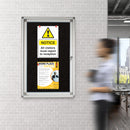 Parrot Display Case Pinning Hinge 900x600mm Black - image 06