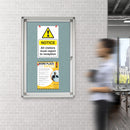 Parrot Display Case Pinning Hinge 900x600mm Grey - image 08