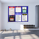 Parrot Display Case Pinning Board 1200x900mm Royal - image 01