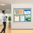 Parrot Display Case Pinning Board 1200x900mm Grey - image 02